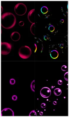 Bubbles Live Wallpapers android App screenshot 1